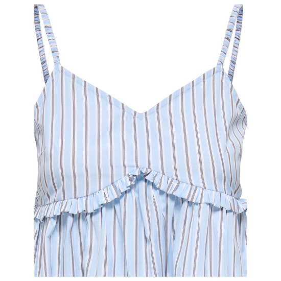 Only Γυναικεία αμάνικη μπλούζα Loris Striped Flowy Top